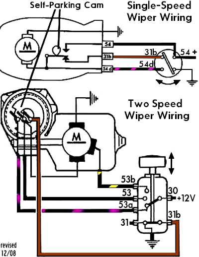 1977 Chevy Truck Windshield Wiper Wiring Diagram : 77 Corvette