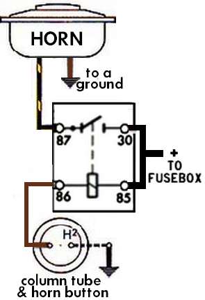 Wiring Diagram Hooter Relay K Wallpapers Review