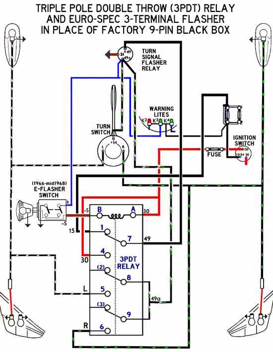 1968 Vw Beetle Emergency Flasher Relay Wiring Diagram Diagram Database