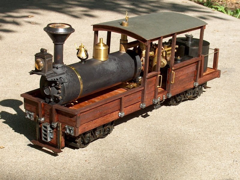 Climax Class A T-boiler Logging Locomotive