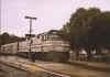 Amtrak, San Diegan heading southeast at Moorpark Station