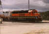 BNSF's pumpkin train at Summit