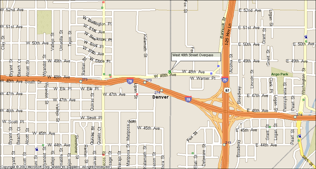 West 48th Street Overpass - Denver CO