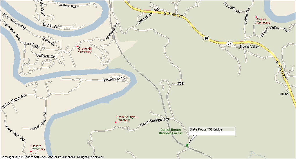 State Route 751 Bridge - Burnside KY