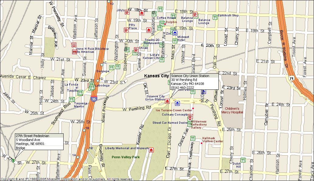kansas city union station map