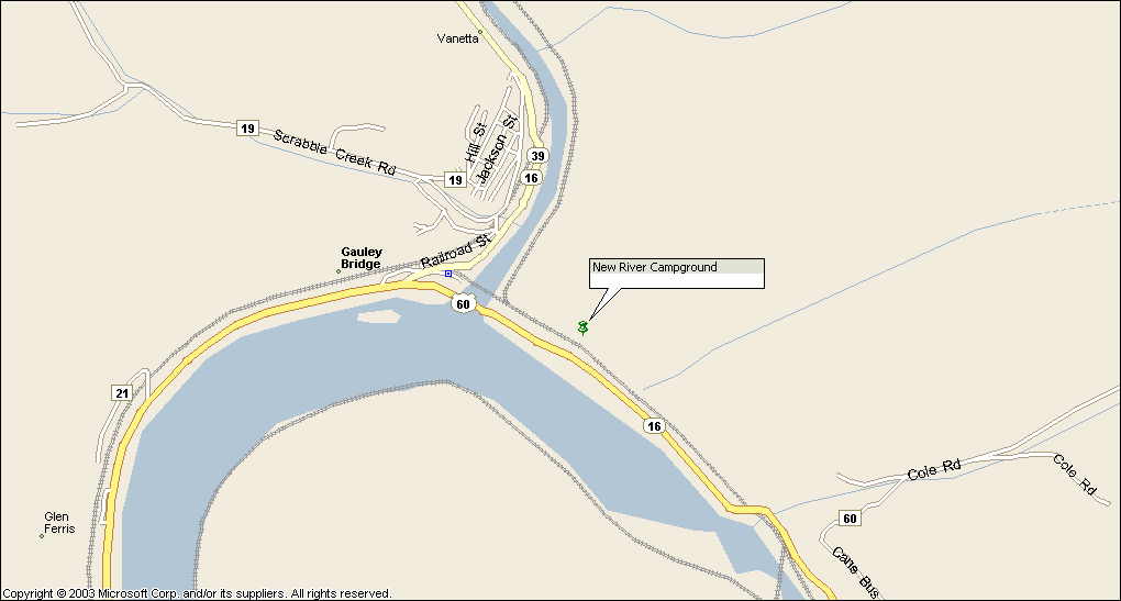 New River Campground - Gauley Bridge WV