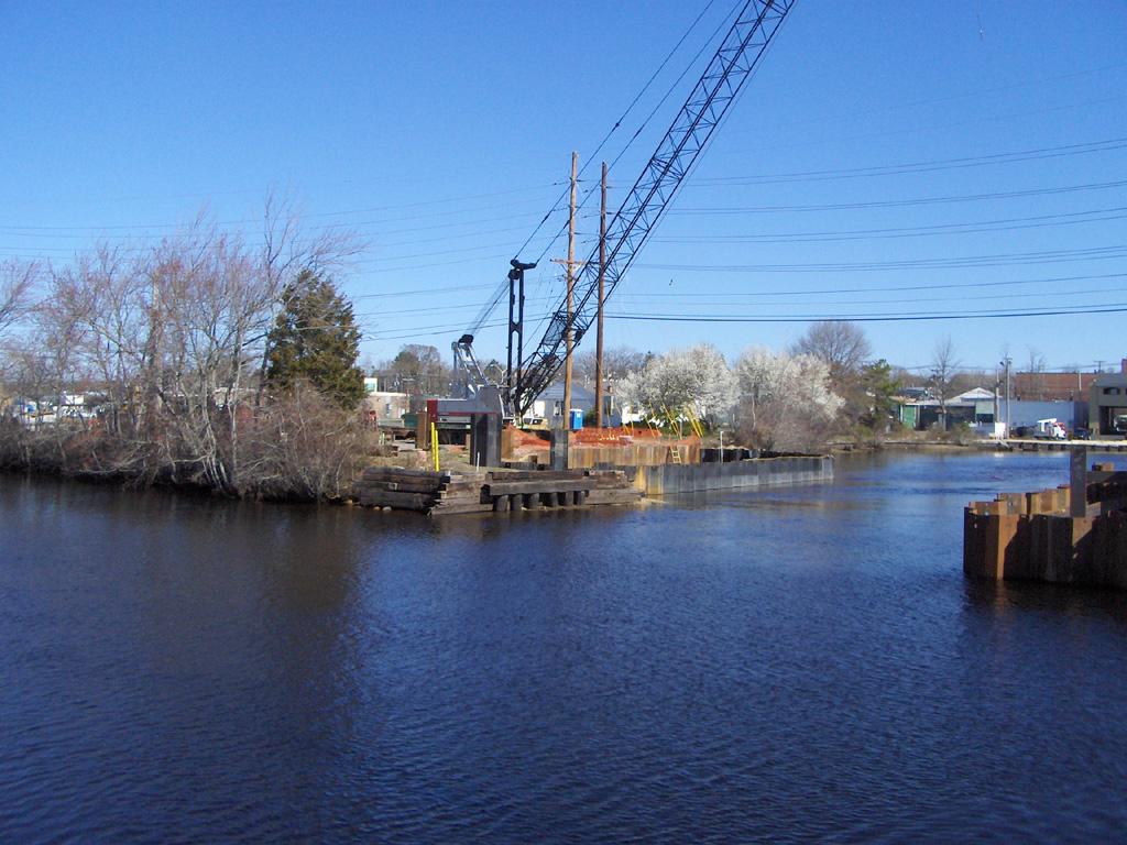 CNJ ROW over Toms River to be a road bridge RAILROAD.NET