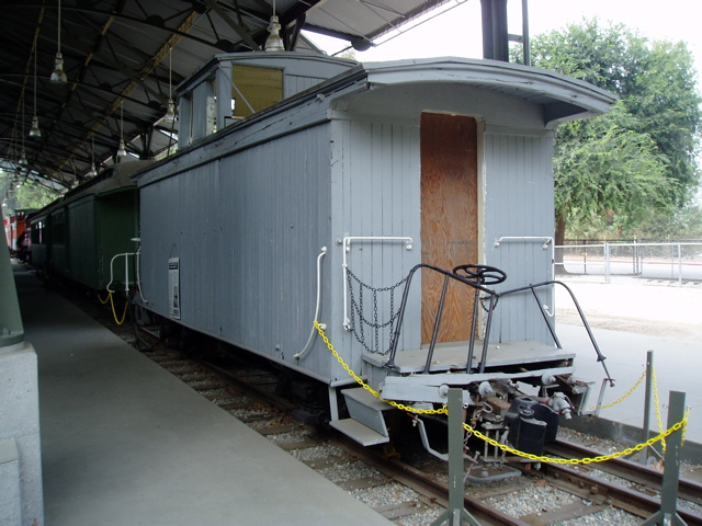 Caboose 1 east end inside view